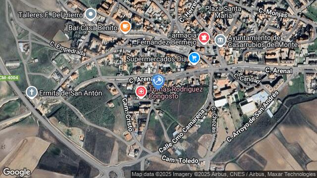 Ubicación de la subastas Subasta de vivienda en CASARRUBIOS DEL MONTE