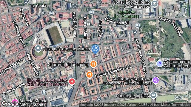 Ubicación de la subastas Subasta de vivienda en Murcia