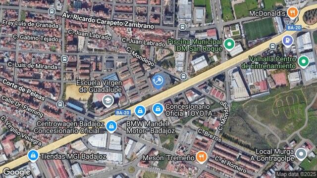 Ubicación de la subastas Subasta de vivienda en Badajoz