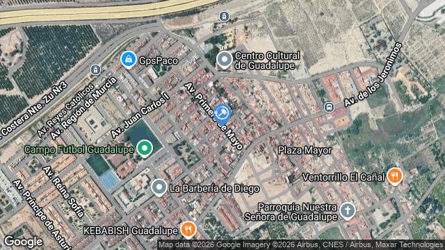 Ubicación de la subastas Subasta de finca nº35955. sec. 8ª  ( guadalupe - tierra riego moreral) en TIERRA RIEGO MORERAL