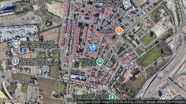 Ubicación de la subastas Subasta de cl manuel andres ( valÈncia) en VALÈNCIA