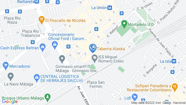 Ubicación de la subastas Subasta de local comercial en MALAGA