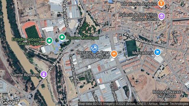 Ubicación de la subastas Subasta de nave industrial en ANDUJAR