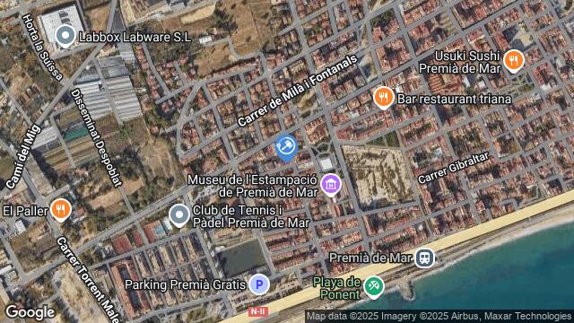 Ubicación de la subastas Subasta de garaje en Sabadell