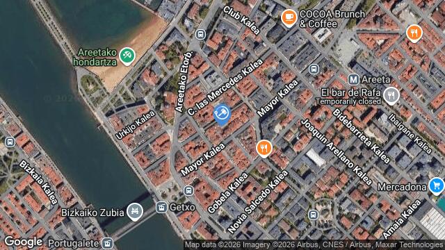 Ubicación de la subastas Subasta de cl paulino mendivil ( getxo) en GETXO