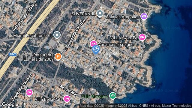Ubicación de la subastas Subasta de vivienda en Ametlla de Mar