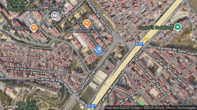 Ubicación de la subastas Subasta de vivienda en BADALONA