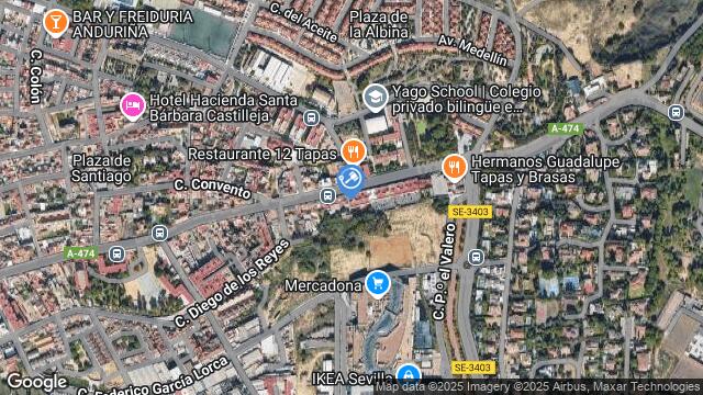 Ubicación de la subastas Subasta de vivienda en CASTILLEJA DE LA CUESTA