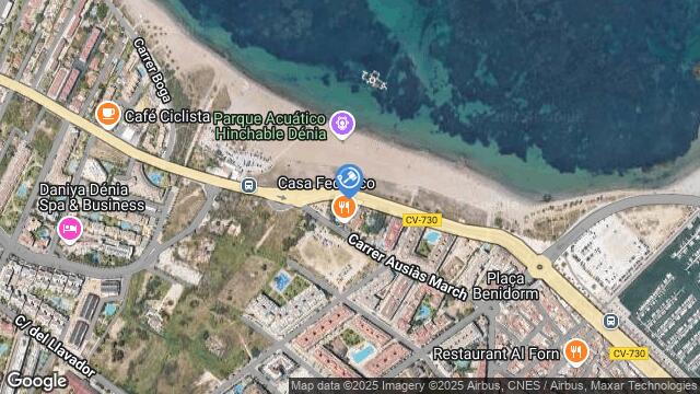 Ubicación de la subastas Subasta de local comercial en DENIA