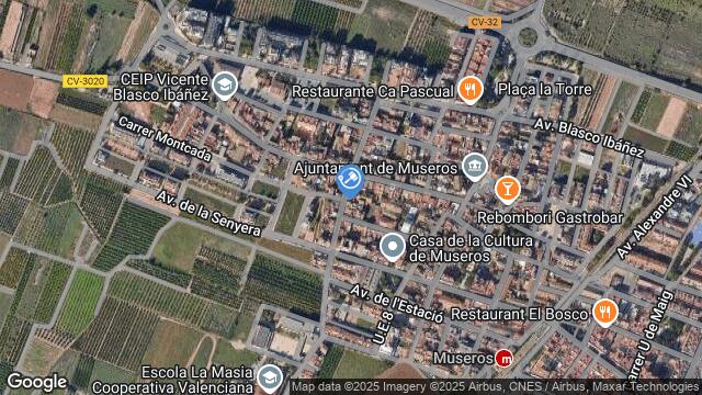 Ubicación de la subastas Subasta de vivienda en MUSEROS