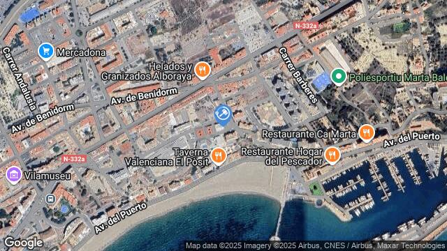 Ubicación de la subastas Subasta de vivienda en LA VILA JOIOSA