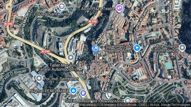 Ubicación de la subastas Subasta de vivienda en ALCOY