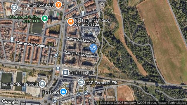 Ubicación de la subastas Subasta de cl joaquim vayreda ( terrassa) en TERRASSA