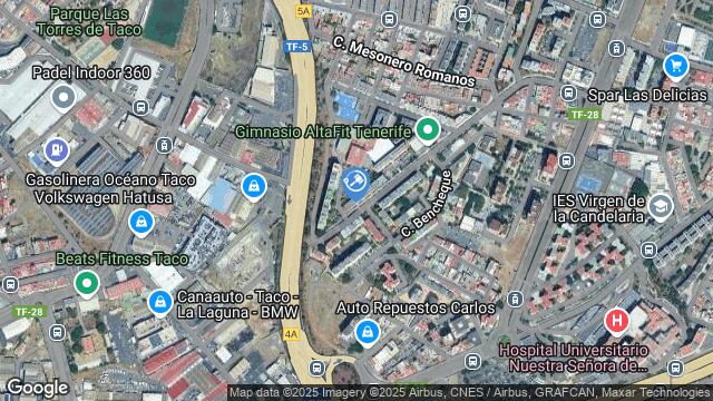 Ubicación de la subastas Subasta de vivienda en Santa Cruz de Tenerife