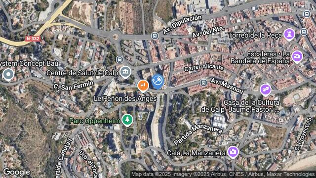 Ubicación de la subastas Subasta de vivienda en CALP