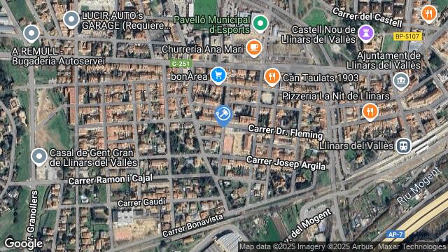 Ubicación de la subastas Subasta de otros en Llinars del Vallés