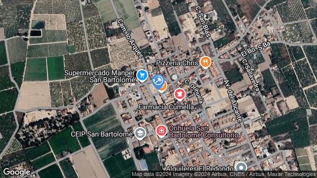 Ubicación de la subastas Subasta de cl proyecto ( orihuela) en ORIHUELA