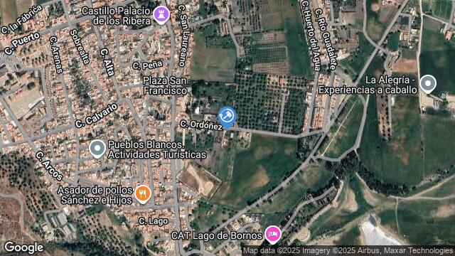 Ubicación de la subastas Subasta de vivienda en BORNOS