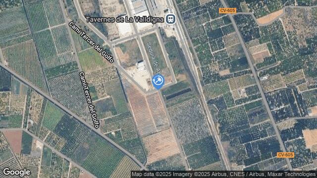 Ubicación de la subastas Subasta de finca rústica en Tavernes de la Valldigna