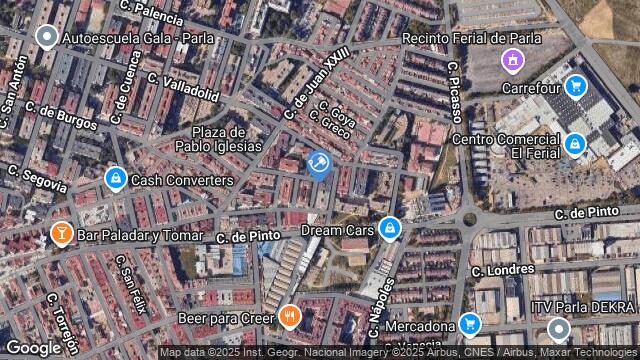 Ubicación de la subastas Subasta de vivienda en PARLA