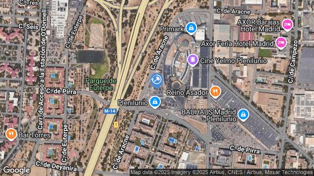 Ubicación de la subastas Subasta de garaje en MADRID