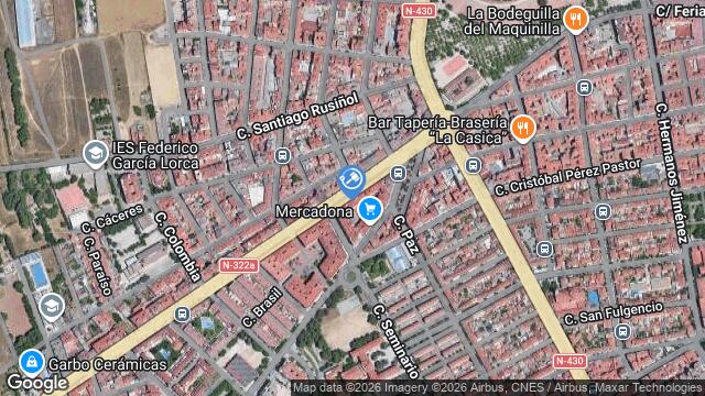 Ubicación de la subastas Subasta de vivienda en ALBACETE