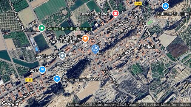 Ubicación de la subastas Subasta de cl baja en Murcia
