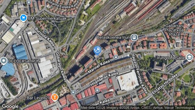 Ubicación de la subastas Subasta de vivienda en IRUN