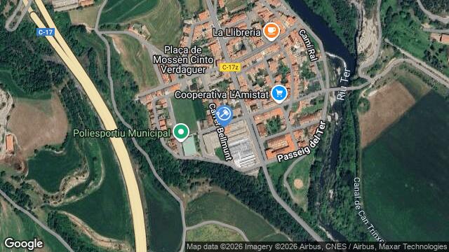 Ubicación de la subastas Subasta de cl santiago rusiÑol ( montesquiu) en MONTESQUIU