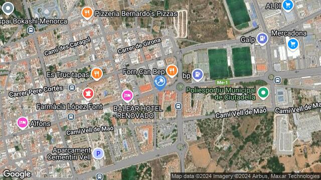 Ubicación de la subastas Subasta de vivienda en CIUTADELLA DE MENORCA