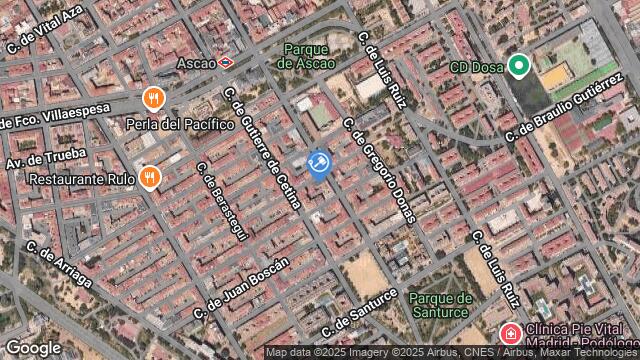 Ubicación de la subastas Subasta de local comercial en Madrid