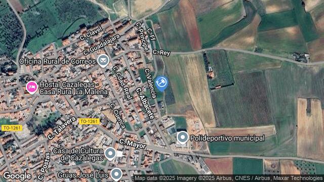 Ubicación de la subastas Subasta de solar en CAZALEGAS