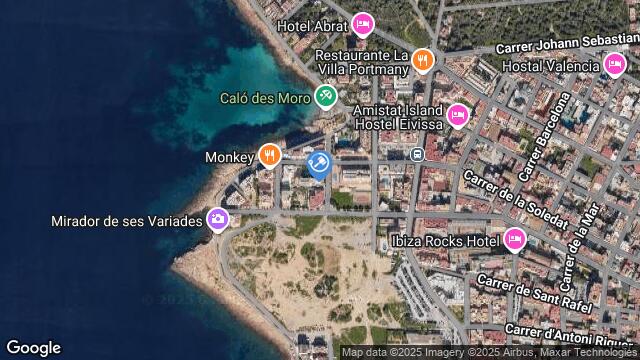 Ubicación de la subastas Subasta de garaje en SANT ANTONI DE PORTMANY