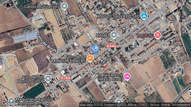 Ubicación de la subastas Subasta de garaje en l'aldea