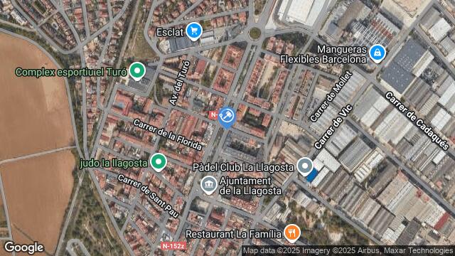 Ubicación de la subastas Subasta de vivienda en La Llagosta