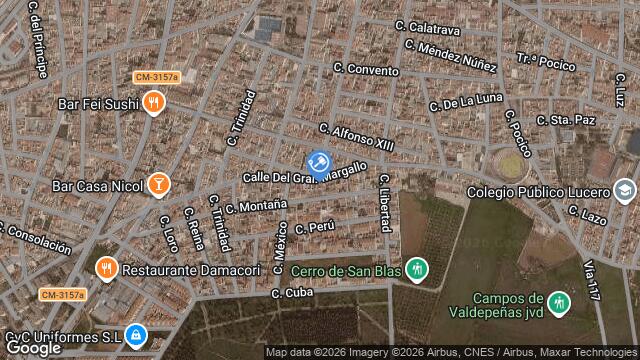 Ubicación de la subastas Subasta de vivienda en Valdepeñas