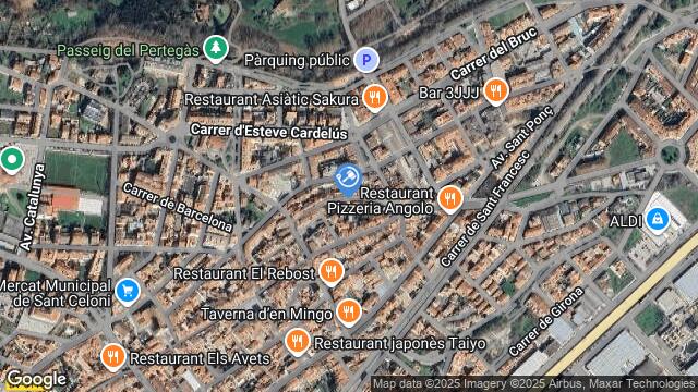 Ubicación de la subastas Subasta de garaje en Sant Celoni