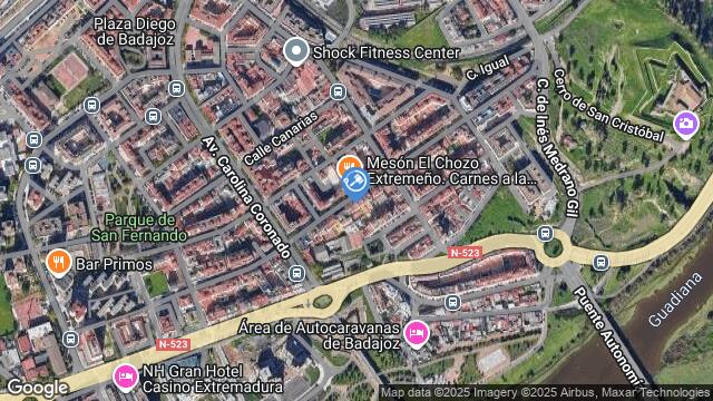 Ubicación de la subastas Subasta de vivienda en BADAJOZ