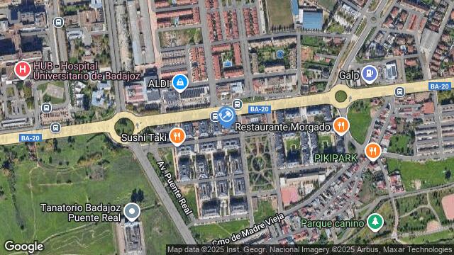 Ubicación de la subastas Subasta de vivienda en Badajoz