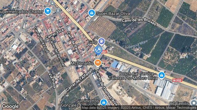 Ubicación de la subastas Subasta de vivienda en OLIVA