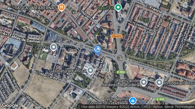 Ubicación de la subastas Subasta de nave industrial en CIUDAD REAL