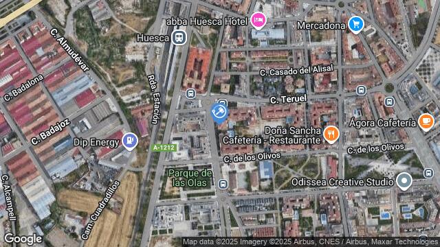 Ubicación de la subastas Subasta de garaje en HUESCA