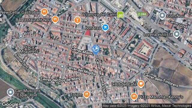 Ubicación de la subastas Subasta de vivienda en VIULANOVA DEL CAMI