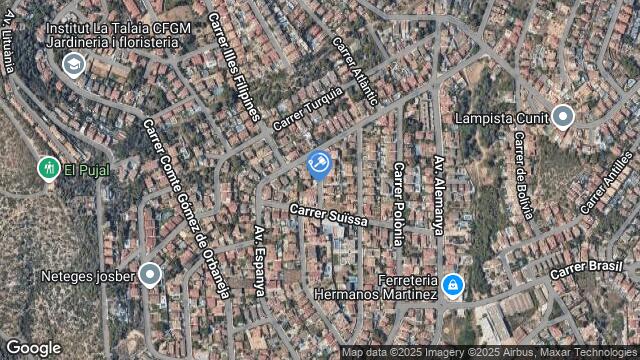 Ubicación de la subastas Subasta de vivienda en Segur de Calafell