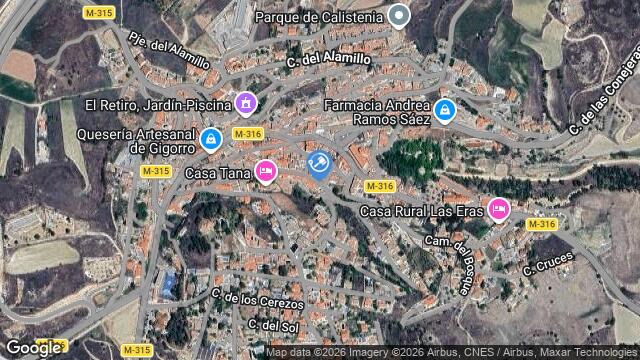 Ubicación de la subastas Subasta de garaje en VALDELAGUNA