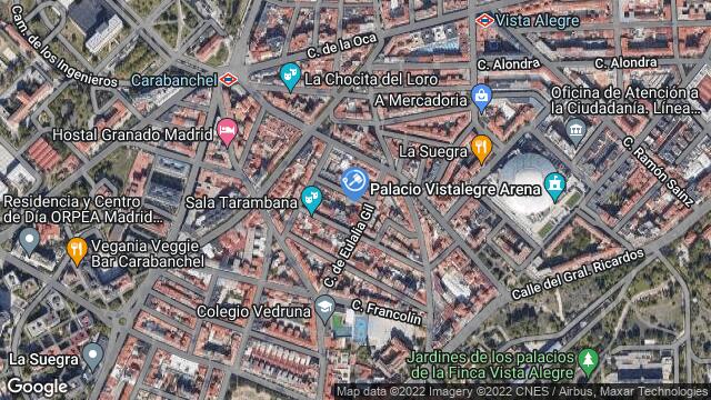 Ubicación de la subastas Subasta de vivienda en MADRID