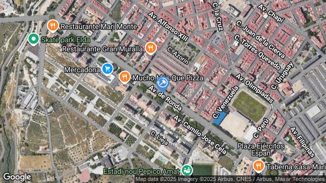 Ubicación de la subastas Subasta de vivienda en ELDA