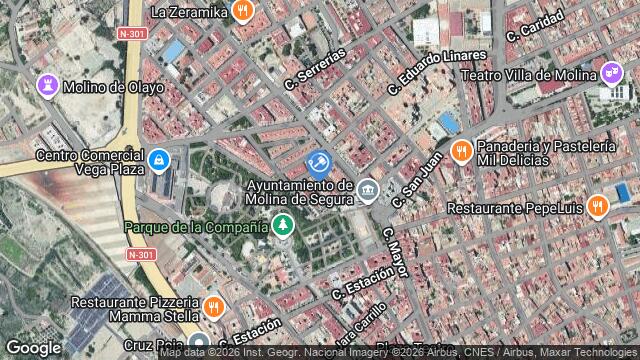 Ubicación de la subastas Subasta de vivienda en Molina de Segura