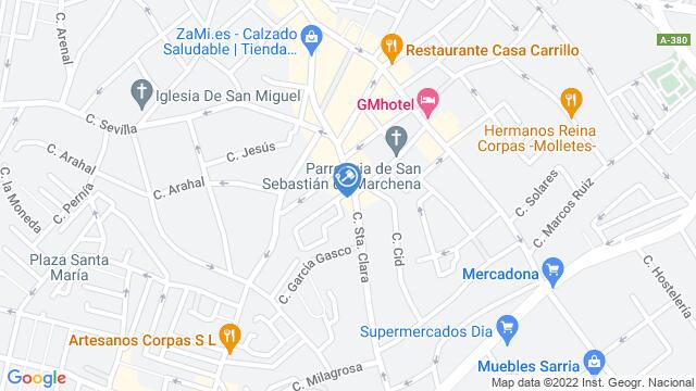 Ubicación de la subastas Subasta de garaje en MARCHENA