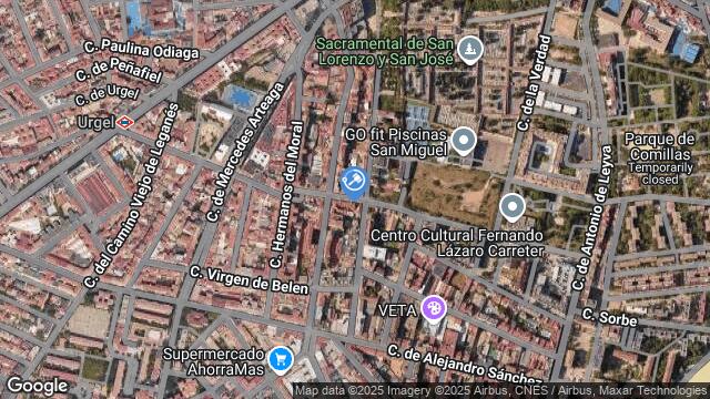 Ubicación de la subastas Subasta de vivienda en MADRID